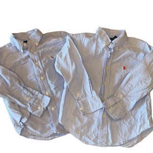 Ralph Lauren Toddler 4T Long Sleeve Button Down Shirt Bundle